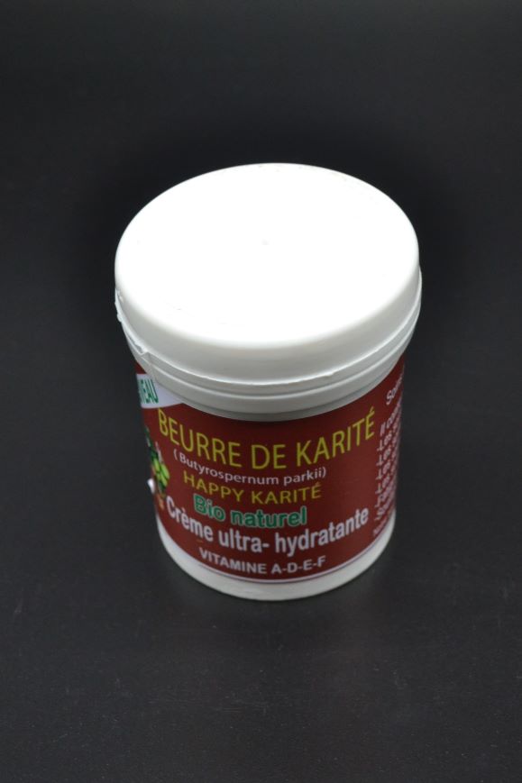 pot de beurre de karité naturel